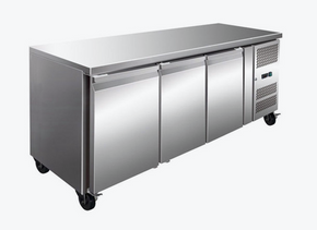 GN3100TN TROPICALISED 3 Door Gastronorm Bench Fridge GN3100TN TROPICALISED 3 Door Gastronorm Bench Fridge