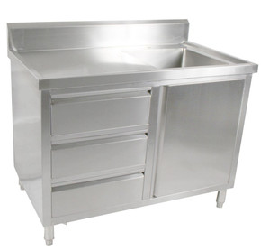 SC-7-1500R-H Kitchen Tidy Cabinet With Right Sink SC-7-1500R-H Kitchen Tidy Cabinet With Right Sink