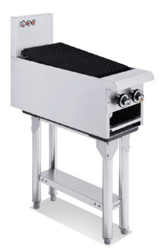 LKK LKKCG3-2 2 Burner 300mm Gas Chargrill with Legs 