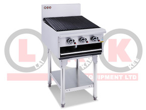 LKK LKKCG6 3 Burner 600mm Gas Chargrill with Legs 