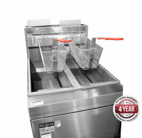 RC400TE - Superfast Natural Gas Tube Twin Vat Fryer