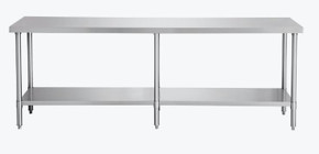 Modular System Stainless Steel Workbench - WB6-2400/A