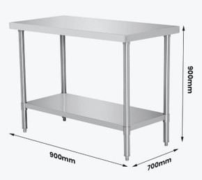 WB7-0900/A Stainless Steel Workbench