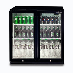 Bromic Back Bar Fridge 190L 2 Doors - Hinged Bromic Back Bar Fridge 190L 2 Doors - Hinged