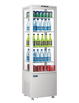 Polar C-Series 235L 4-Sided Glass Display Fridge