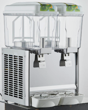 Benchstar KF12L-2 Commercial Double Bowl Cold Juice & Beverage Dispenser (24L Total)