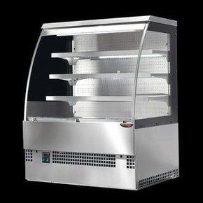 EVO240VSELF - Mastercool Open Display Showcase 2400mm Black EVO240VSELF - Mastercool Open Display Showcase 2400mm Black