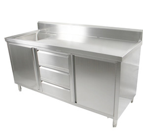 SC-6-1800L-H Cabinet with Left Sink