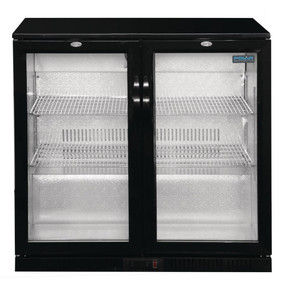 Polar GL012-A G-Series Under Counter Back Bar Cooler with Hinged Doors 198Ltr