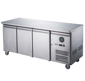 FED-X S/S Three Door Bench Fridge - XUB7C18S3V FED-X S/S Three Door Bench Fridge - XUB7C18S3V