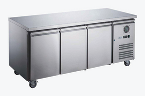 FED-X S/S Three Door Bench Fridge - XUB6C18S3V FED-X S/S Three Door Bench Fridge - XUB6C18S3V