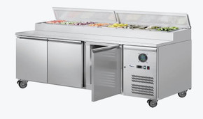 FED-X S/S Three Door Sandwich Counter - XSS7C18S3V