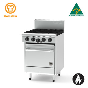 Goldstein PF420-X - 4 Burner Gas Cook Top With Oven Goldstein PF420-X - 4 Burner Gas Cook Top With Oven