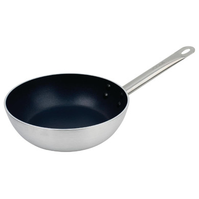 Vogue CB904 Non Stick Induction Flared Saute Pan 240mm