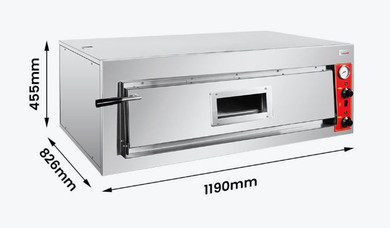 EP-1-1-SDE Black Panther Pizza Deck Oven