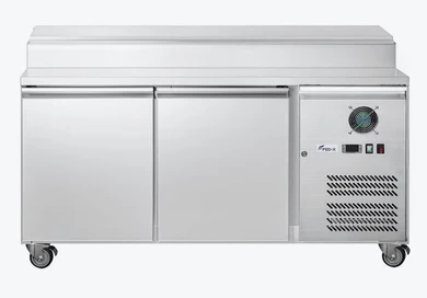 FED-X XSS8C15S2V 2 Door Saladette Prep Bench Fridge 390L | 10A
