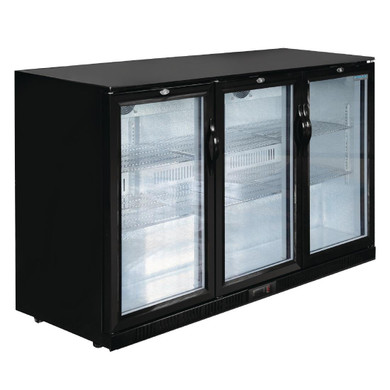 Polar GL014-A G-Series Under Counter Back Bar Cooler with Hinged Doors 320Ltr