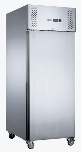 FED-X 618L Commercial Stainless Steel Single Door Upright Freezer | XURF600SFV