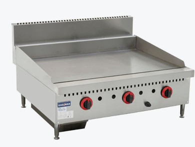 Gasmax Three Burner LPG Griddle Top - GG-36LPG