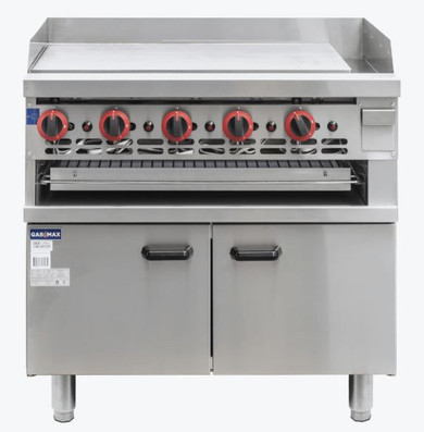 Gasmax Gas Griddle and Gas Toaster with Cabinet GGS-36