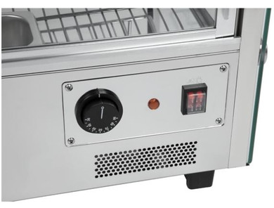 Apuro CD231-A Countertop Heated Food Display 687mm Width