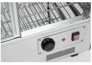 Apuro CD232-A  Countertop Heated Display 868mm Width