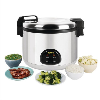 Apuro CK698-A 20L Jumbo Commercial Rice Cooker | 9L Dry 15A