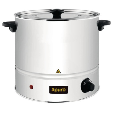 Apuro CL205-A 6L Commercial Benchtop Food Steamer | 10A Plug