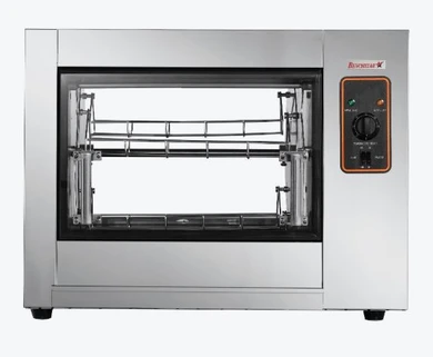 Benchstar YXD-266E Compact Heavy Duty 4-Basket Commercial Chicken Rotisserie (8-12 Birds)