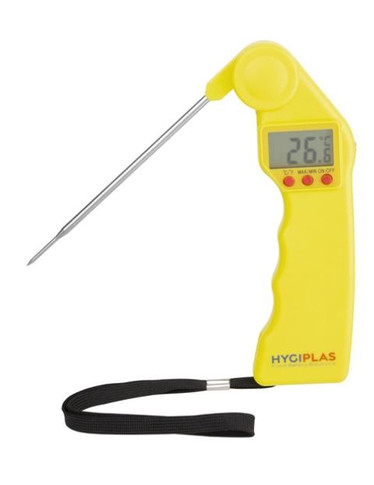 Hygiplas CF912 Easytemp Colour Coded Yellow Probe Thermometer