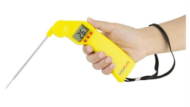 Hygiplas CF912 Easytemp Colour Coded Yellow Probe Thermometer