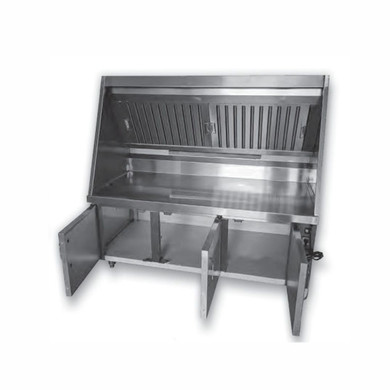 HB1800-850 Range Hood and Workbench System