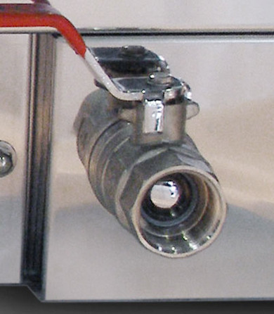 Roband E22RD Straight Glass Double Row Hot Food Display with Rear Doors