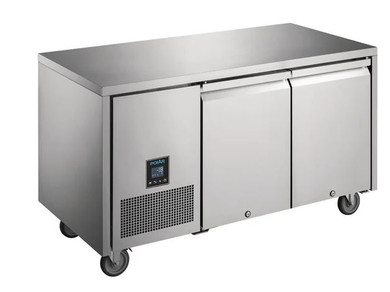 Polar UA006-A U-Series Premium Double Door Counter Freezer 267tr