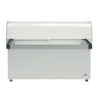 Liebherr EFI 4853 Gelato Pack 499 Ltr Chest Freezer, Glass Canopy & 4 Baskets