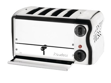 Rowlett Esprit CH181-A 4 Slot Toaster Chrome with Elements & Sandwich Cage