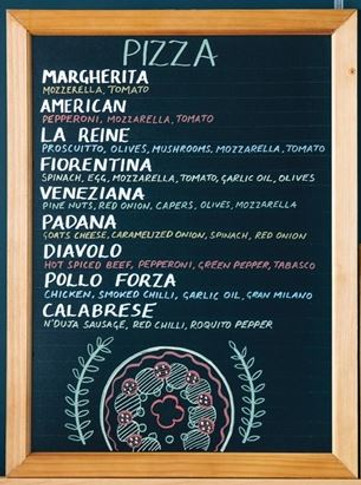 Olympia GH879 Wall-Mounted Chalkboard 450 x 600mm