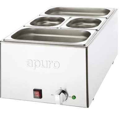 Apuro FT691-A 21L Countertop Bain Marie with Pans