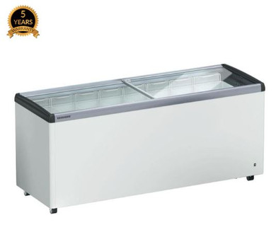 Liebherr EFE 6052 595 Litre Flat Glass Sliding Lid Chest Freezer