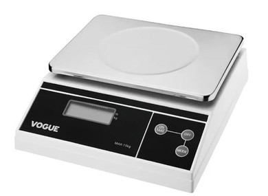 EDLP - Vogue Digital Platform Scale (Not Gov Stamped) 15kg Grad. 5g kg/lbs F178-A