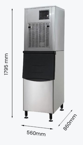 Blizzard SN-258N 250kg Nugget Ice Machine | 125kg Bin 10A