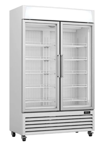 Thermaster LG-800PF 800L Upright Double Glass Door Display Freezer
