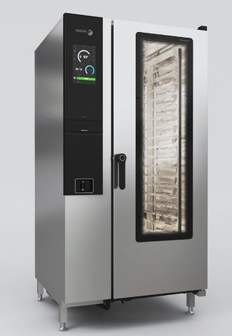 Fagor APW-201ERLWS iKORE Advanced 20-Tray Roll-In Electric Boiler Combi Oven