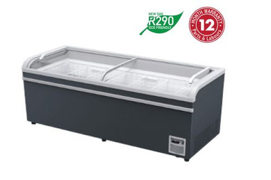 HR-21H Supermarket Island Freezer