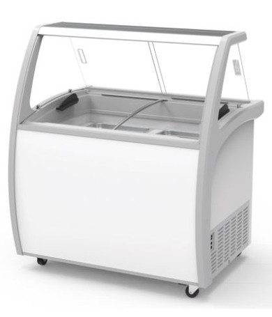 Exquisite SD325S2 Six Tubs Ice Cream Scooping Freezer