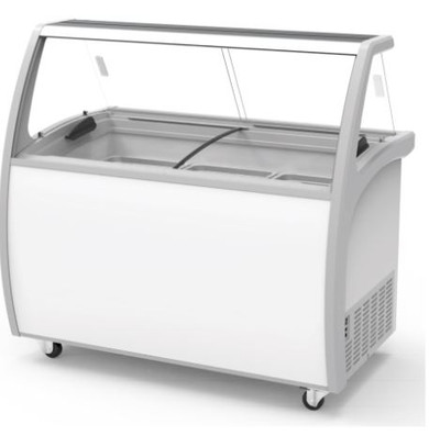 Exquisite SD415S2 Commercial Ice Cream Merchandiser Freezer