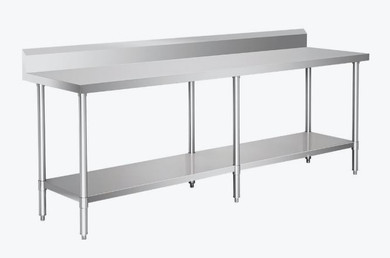 Modular System Workbench with Splashback - WBB6-2100/A
