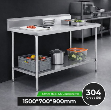 WBB7-1500/A Workbench with Splashback