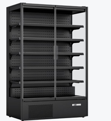 Thermaster DC-125B Supermarket Panorama 2 Door Chiller Display (1292L)