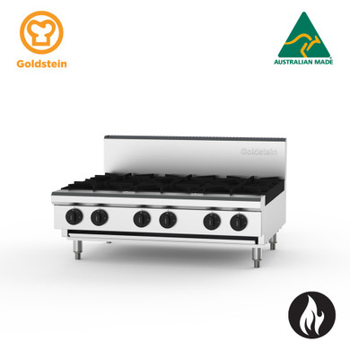 Goldstein PFB36-X 6 Burner Gas Cooktop